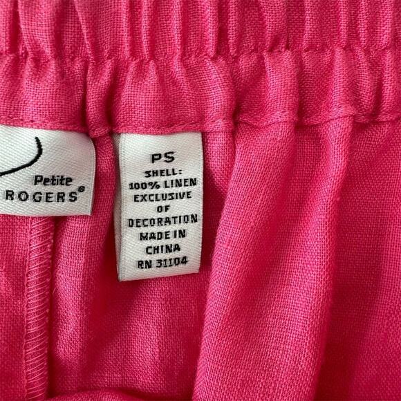 Kim Rogers Women's PS Fuchsia‎ Midi Skirt Vintage Y2K Casual Spring - Picture 9 of 10